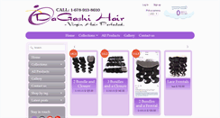 Desktop Screenshot of dagashihair.com